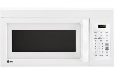 30" LG 1.8 cu.ft. Over-the-Range Microwave With EasyClean Interior - LMV1852SW