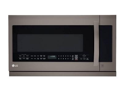 30" LG 2.2 Cu Ft Black Stainless Steel Series Over-the-Range Microwave - LMV2257BD