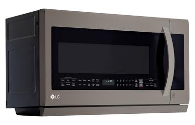 30" LG 2.2 Cu Ft Black Stainless Steel Series  Over-the-Range Microwave  - LMV2257BD