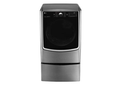 29" LG 9.0 cu. ft. Mega Capacity Electric SteamDryer With TurboSteam Technology - DLEX9000V