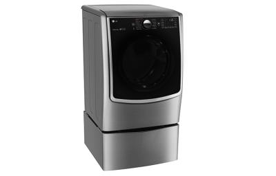 29" LG 9.0 cu. ft. Mega Capacity Electric SteamDryer With TurboSteam Technology - DLEX9000V