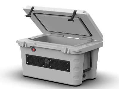 Wet Sound SHIVR-55 Battleship Gray Bluetooth Soundbar Cooler - SHIVR-55-GRY