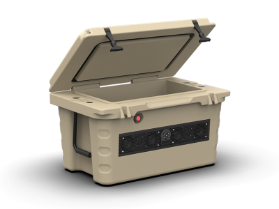 Wet Sound SHIVR-55 Tan Bluetooth Soundbar Cooler - SHIVR-55-TAN