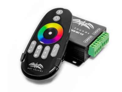 Wet Sounds RF RGB Music Controller with Touch Activated Remote - RF-RGB-MCV2