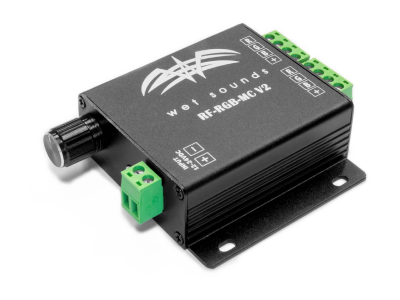 Wet Sounds RF RGB Music Controller with Touch Activated Remote - RF-RGB-MCV2