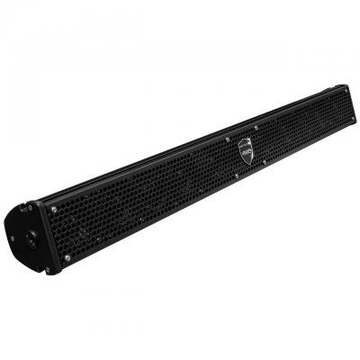 Wet Sound 10 Speaker Non-Amplified Universal Soundbar In Black - STEALTH10 COREB