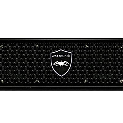 Wet Sound 6 Speaker Amplified Universal Soundbar In Black - STEALTH6 SURGEB