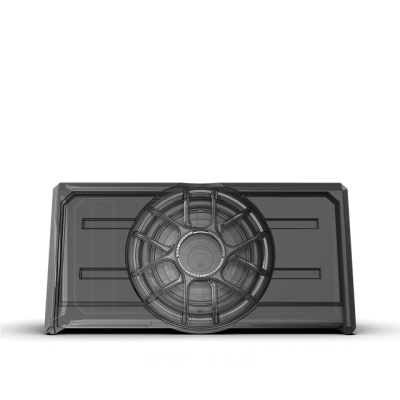 Wet Sound 12" Zero Series 2 Ohm Marine Subwoofer Sealed Enclosure Kit - ZERO12SUBKIT-S2