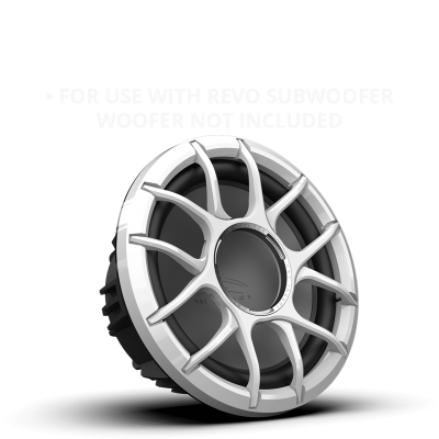 Wet Sound REVO Series 10 inch XZ-White Grille Kit - REVO10ADPXZ-WGRILLEKIT