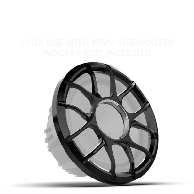 Wet Sound REVO Series 12 inch XZ-Black Grille Kit - REVO12ADPXZ-BGRILLEKIT