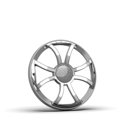 Wet Sound 10 Inch Revo Series XS-Gunmetal Stainless Steel Subwoofer Grille - REVO10XS-G-SSGRILLE