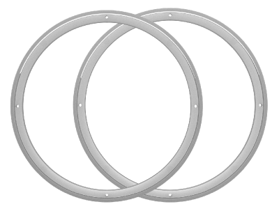 Wet Sound 8 Inch RGB LED Ring Kit - LEDKITREV8-RGB