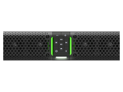 Wet Sound All-In-One 8-Speaker Amplified Bluetooth Soundbar with Remote - STEALTHXT8-B