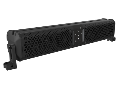 Wet Sound All-In-One 6-Speaker Amplified Bluetooth Soundbar with Remote - STEALTHXT6-B