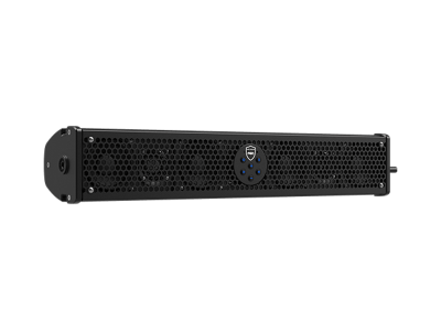 Wet Sound All-In-One Amplified Bluetooth Soundbar with Remote in Black - STEALTH-6ULTRA-HD-B
