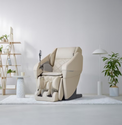 Panasonic Real Pro Ultra Prestige  Full-body Massage Chair Cream - EPMAN1C
