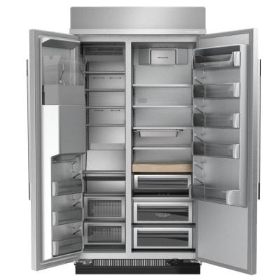 36" Kitchenaid 20.8 Cu. Ft. Built-In Side-by-Side Refrigerator - KBSD736SPS