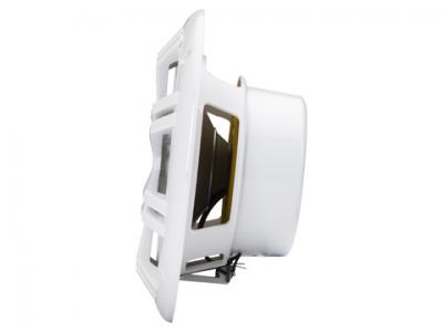Kicker 6.5 Inch 4 Ohm Coaxial Marine Speakers - 49KM604W