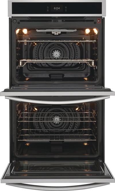 30" Frigidaire Gallery Double Electric Wall Oven with Stone-Baked Pizza - GCWD3070AF