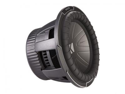 Kicker 10 Inch CompQ Series Subwoofer with Dual 2 Ohm Voice Coils - 42CWQ102
