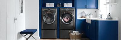 27" Electrolux 8.0 Cu. Ft. Front Load Perfect Steam Electric Dryer With Instant Refresh And 9 Cycles - EFMC627UTT