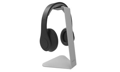 Kanto Headphone Stand in Silver - H1S