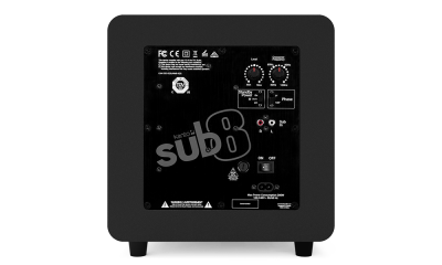 Kanto SUB8 8 Inch Sealed Powered Subwoofer - SUB8VMB