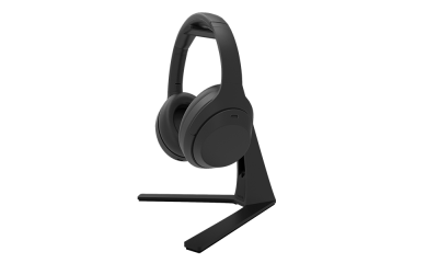 Kanto Desktop Headphone Stand in Black - H3