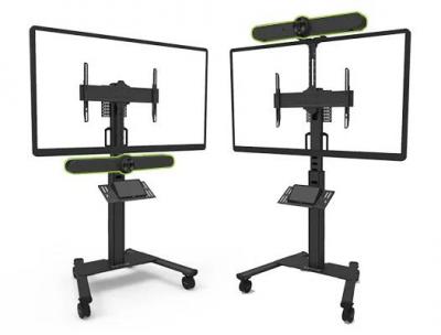 Kanto Rolling AV Cart Compatible with All-in-One Video Conferencing Systems - MPC77