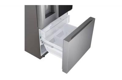 33" LG 25 cu.ft. InstaView Door-in-Door Standard-Depth French 3-Door Refrigerator - LF25S6560S