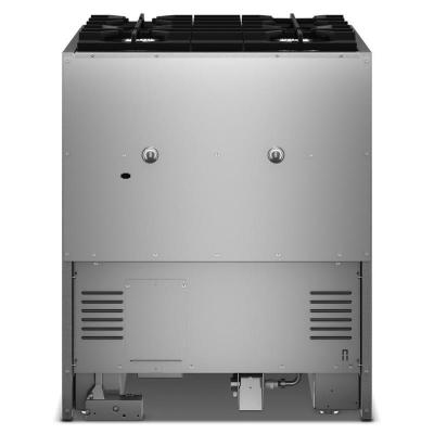 30" KitchenAid 4 Burner Commercial-Style Dual Fuel Range - KFDS930SSS