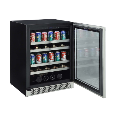 24" Marathon Wine Cooler In Stainless Steel - MBWC24