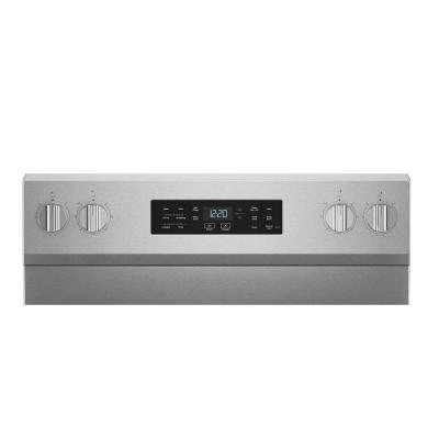 30" Whirlpool Electric Range with Air Cooking Technology - YWFES5730SZ