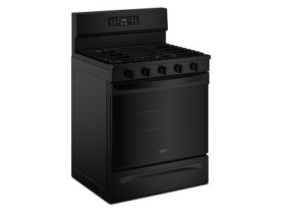 30" Whirlpool Gas Range with Air Cooking Technology - WFGS5730SB